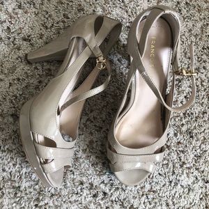 Franco Sarto Nude Heels